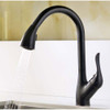 ANZZI VANGUARD Undermount 30 in. Single Bowl Kitchen Sink with Accent Faucet in Oil Bronze