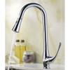 ANZZI VANGUARD Undermount 30 in. Single Bowl Kitchen Sink with Singer Faucet in Polished Chrome