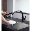 ANZZI Del Moro Single-Handle Pull-Out Sprayer Kitchen Faucet in Oil Rubbed Bronze