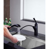 ANZZI Di Piazza Single-Handle Pull-Out Sprayer Kitchen Faucet in Oil Rubbed Bronze