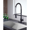 ANZZI Bastion Single-Handle Standard Kitchen Faucet in Oil Rubbed Bronze