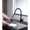 ANZZI Somba Single-Handle Pull-Out Sprayer Kitchen Faucet in Oil Rubbed Bronze