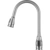 ANZZI Bell Single-Handle Pull-Out Sprayer Kitchen Faucet in Brushed Nickel