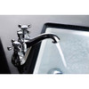 ANZZI Major Series 4 in. Centerset 2-Handle Mid-Arc Bathroom Faucet in Polished Chrome