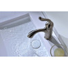 ANZZI Arc Series Single Hole Single-Handle Low-Arc Bathroom Faucet in Brushed Nickel