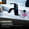 ANZZI Clavier Series Single Hole Single-Handle Mid-Arc Bathroom Faucet in Oil Rubbed Bronze