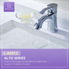 ANZZI Alto Series Single Hole Single-Handle Mid-Arc Bathroom Faucet in Polished Chrome