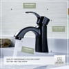 ANZZI Alto Series Single Hole Single-Handle Mid-Arc Bathroom Faucet in Oil Rubbed Bronze