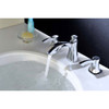 ANZZI Sonata Series 8 in. Widespread 2-Handle Mid-Arc Bathroom Faucet in Polished Chrome