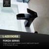 ANZZI Forza Series Single Hole Single-Handle Low-Arc Bathroom Faucet in Oil Rubbed Bronze