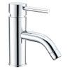 ANZZI Bravo Series Single Hole Single-Handle Low-Arc Bathroom Faucet in Polished Chrome