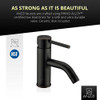 ANZZI Bravo Series Single Hole Single-Handle Low-Arc Bathroom Faucet in Oil Rubbed Bronze