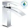 ANZZI Revere Series Single Hole Single-Handle Low-Arc Bathroom Faucet in Polished Chrome