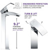 ANZZI Tutti Single Hole Single-Handle Bathroom Faucet in Polished Chrome