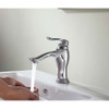 ANZZI Anfore Single Hole Single Handle Bathroom Faucet in Polished Chrome