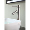 ANZZI Valle Single Hole Single Handle Bathroom Faucet in Brushed Nickel