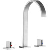 ANZZI Sabre 8 in. Widespread 2-Handle Bathroom Faucet in Brushed Nickel