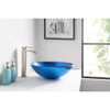 ANZZI Clavier Series Vessel Sink in Lustrous Blue LS-AZ027