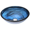 ANZZI Soave Series Deco-Glass Vessel Sink in Sapphire Wisp LS-AZ048