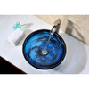 ANZZI Soave Series Deco-Glass Vessel Sink in Sapphire Wisp LS-AZ048