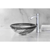 ANZZI Mezzo Series Vessel Sink with Pop-Up Drain in Slumber Wisp