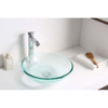 ANZZI Etude Series Vessel Sink in Lustrous Clear