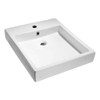 ANZZI Deux Series Ceramic Vessel Sink in White