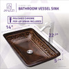 ANZZI Alto Series Vessel Sink in Macedonian Bronze