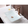 ANZZI Broad Series Vessel Sink in White