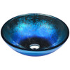 ANZZI Oceana Series Vessel Sink in Blue