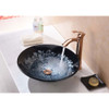 ANZZI Chrona Series Vessel Sink in Silver Burst