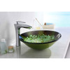 ANZZI Chrona Series Vessel Sink in Emerald Burst