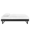 MODWAY Billie Twin Wood Platform Bed Frame MOD-6212 Black