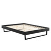 MODWAY Billie Twin Wood Platform Bed Frame MOD-6212 Black