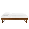 MODWAY Billie King Wood Platform Bed Frame MOD-6215 Walnut