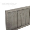 MODWAY Robbie Twin Wood Headboard MOD-6216 Gray