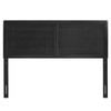 MODWAY Archie Twin Wood Headboard MOD-6220 Black