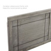 MODWAY Archie Twin Wood Headboard MOD-6220 Gray