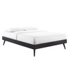 MODWAY Margo Full Wood Platform Bed Frame MOD-6229 Black