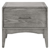 MODWAY Georgia Wood Nightstand MOD-6241 Gray