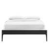 MODWAY June King Wood Platform Bed Frame MOD-6247 Black