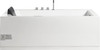 EAGO AM154ETL-L6 6 ft Acrylic White Rectangular Whirlpool Bathtub w Fixtures