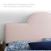 MODWAY Dawn Full/Queen Performance Velvet Headboard MOD-6303 Pink