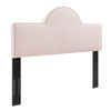 MODWAY Dawn Full/Queen Performance Velvet Headboard MOD-6303 Pink