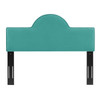 MODWAY Dawn King/California King Performance Velvet Headboard MOD-6304 Teal