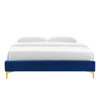 MODWAY Sutton Full Performance Velvet Bed Frame MOD-6306 Navy