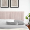 MODWAY Eloise Channel Tufted Performance Velvet Full/Queen Headboard MOD-6327 Pink