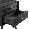 Modway Ember Wood Nightstand With USB Ports EEI-4343-BLK-BLK