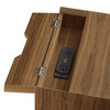 Modway Ember Wood Nightstand With USB Ports EEI-4343-WAL-WAL