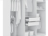 Manhattan Comfort 107GMC1 Gramercy Modern Freestanding Wardrobe Armoire Closet in White